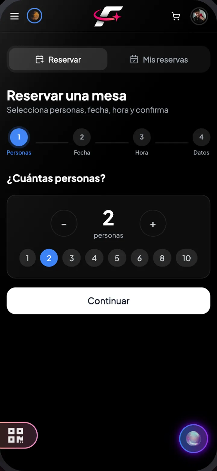 Reserva de mesa