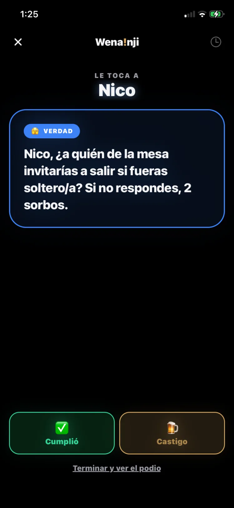 Carta de Wenanji que llama por tu nombre